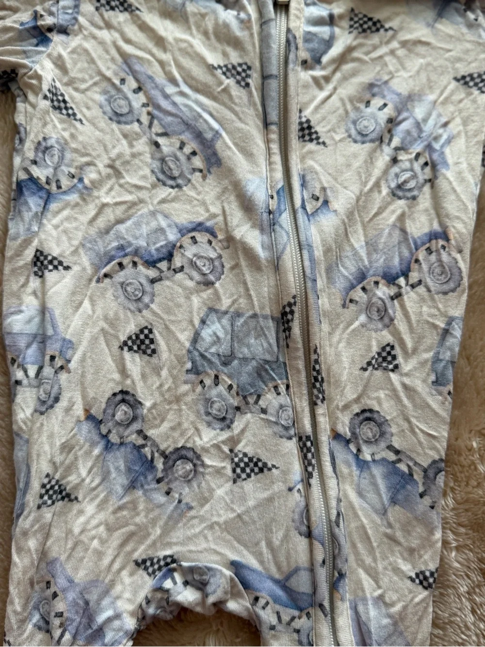 Posh Peanut Moto Bamboo Sleeper
